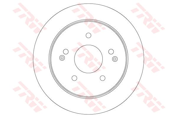 TRW DF6879S Brake disc