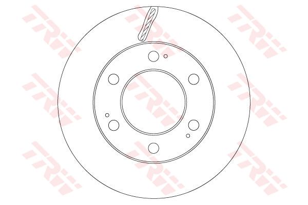 TRW DF6882 Диск гальмівний