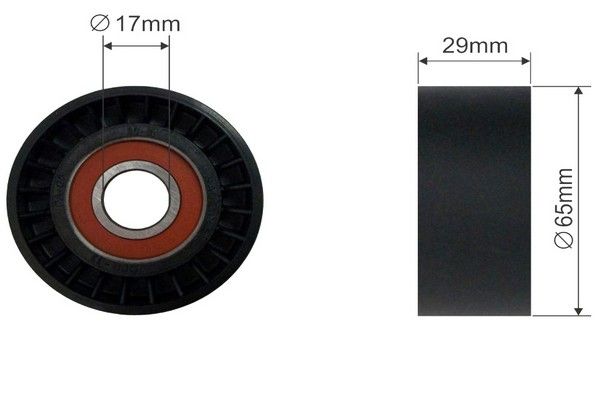 Fast FT44554 Ролик натяжной Fast FT44554 Ролик натяжной