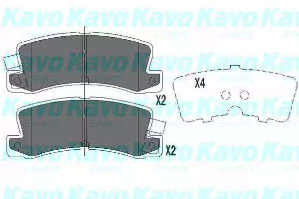 Kavo Parts KBP-9058 Brake pads