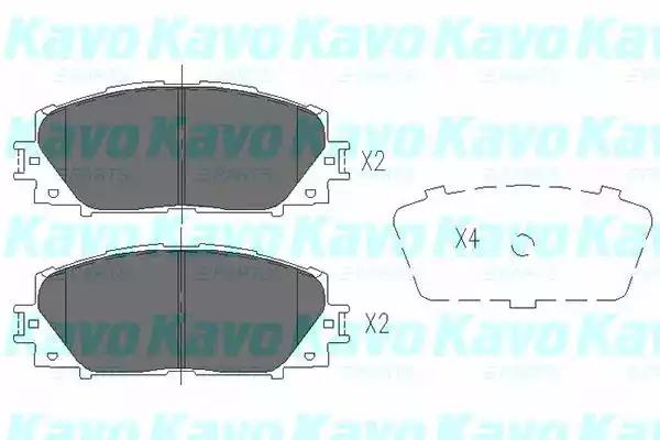 Kavo Parts KBP-9097 Brake pads