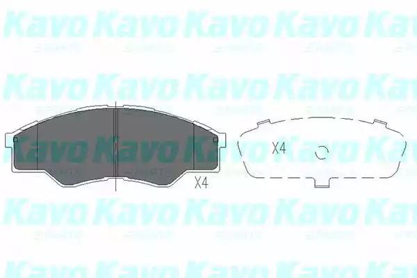 Kavo Parts KBP-9102 Колодки гальмівні Kavo Parts KBP-9102 Колодки гальмівні