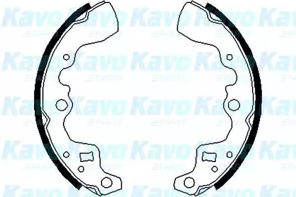 Kavo Parts BS-8906 Колодки гальмівні