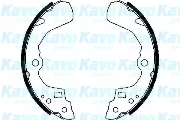 Kavo Parts BS-8907 Колодки гальмівні