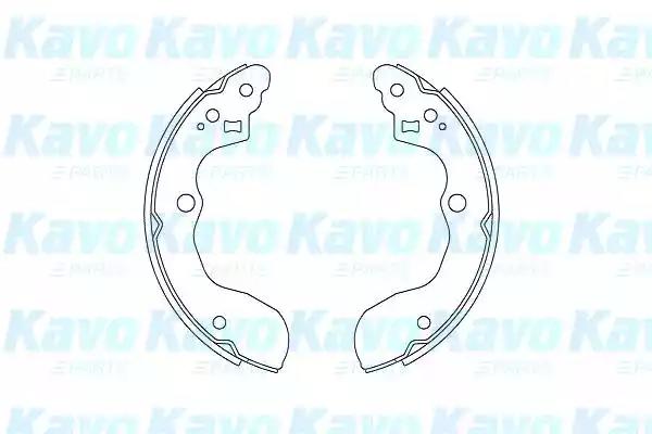 Kavo Parts BS-8934 Brake pads