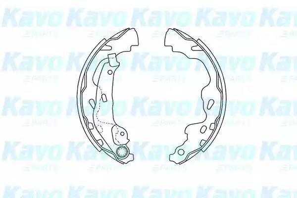 Kavo Parts BS-9933 Колодки тормозные