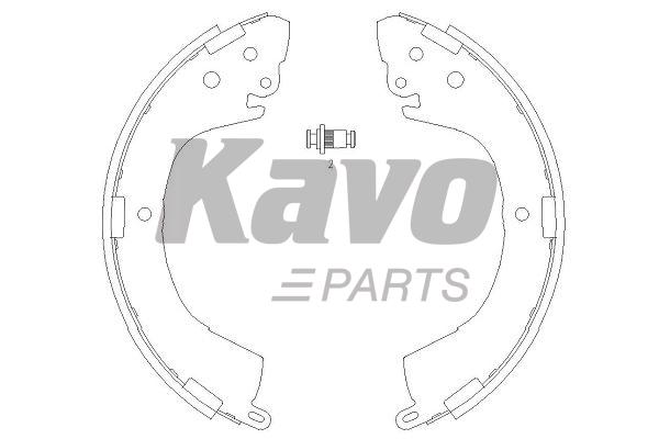 Kavo Parts KBS-6406 Brake pads Kavo Parts KBS-6406 Brake pads