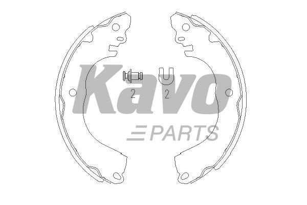 Kavo Parts KBS-7416 Brake pads Kavo Parts KBS-7416 Brake pads