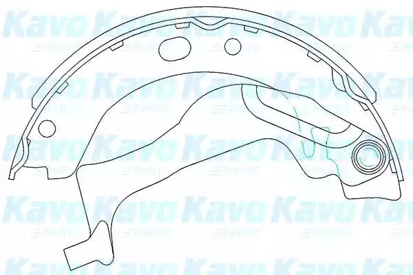 Kavo Parts KBS-9909 Brake pads