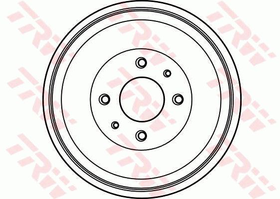 TRW DB4017 Барабан гальмівний TRW DB4017 Барабан гальмівний
