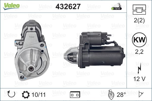 Valeo 432627 Starter