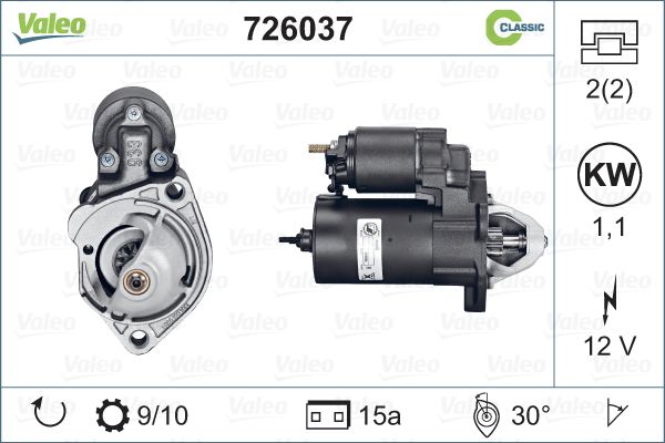 Valeo 726037 Starter