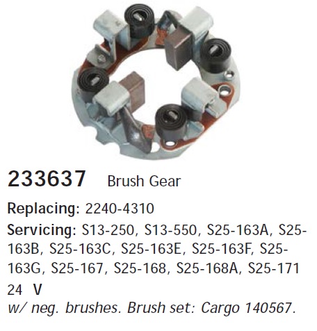 Cargo 233637 Holder assy carbon brushes — Photo #2 Cargo 233637 Holder assy carbon brushes — Photo #2