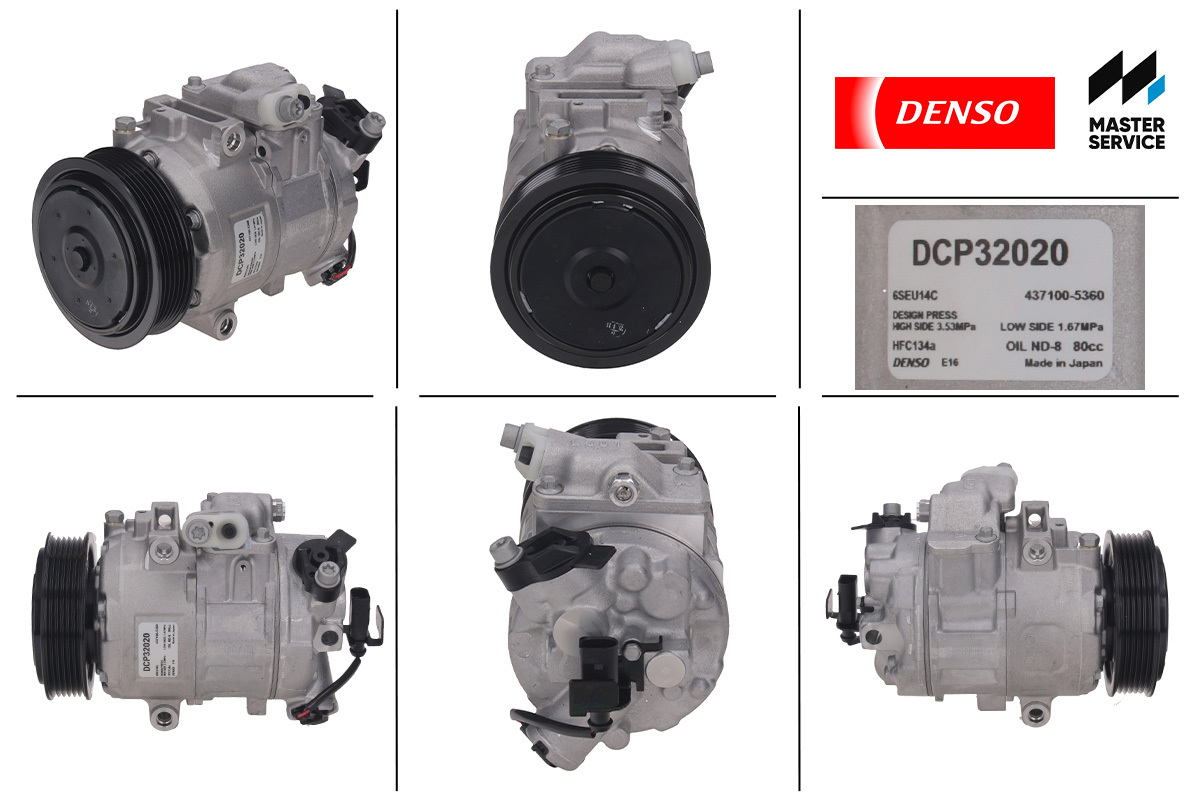 Denso DCP32020 Compressor assy cooler — Photo #4 Denso DCP32020 Compressor assy cooler — Photo #4