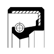 Corteco 01016768B Shaft seal differential — Photo #2