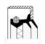 Corteco 01016915B Сальник диференціала