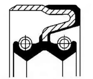 Corteco 01018315B Сальник