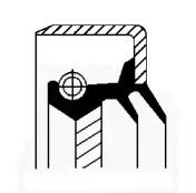 Corteco 01020677B Сальник диференціала