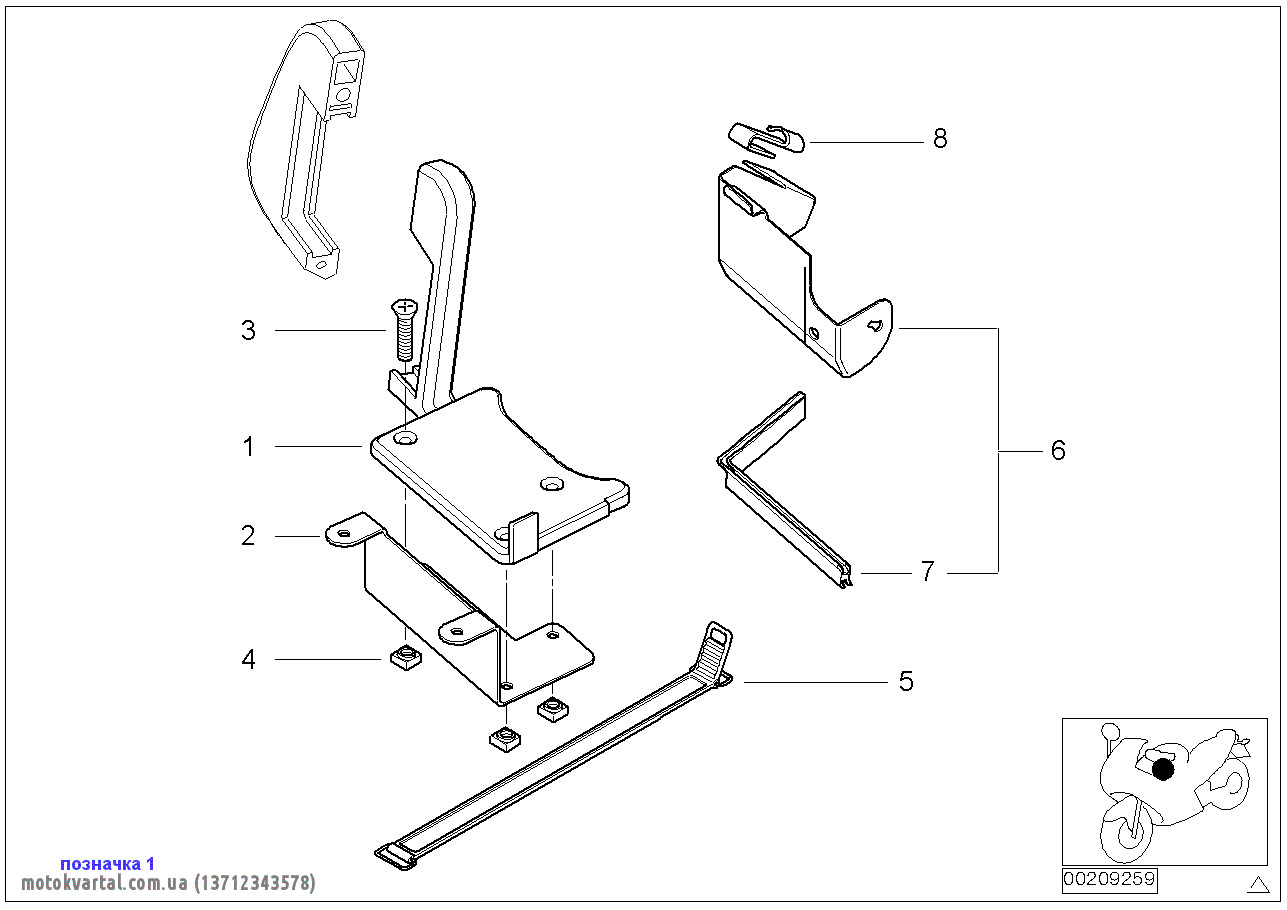 BMW 13712343578 Фільтр повітряний