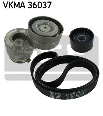 SKF VKMA 36037 Ремінь поліклиновий SKF VKMA 36037 Ремінь поліклиновий
