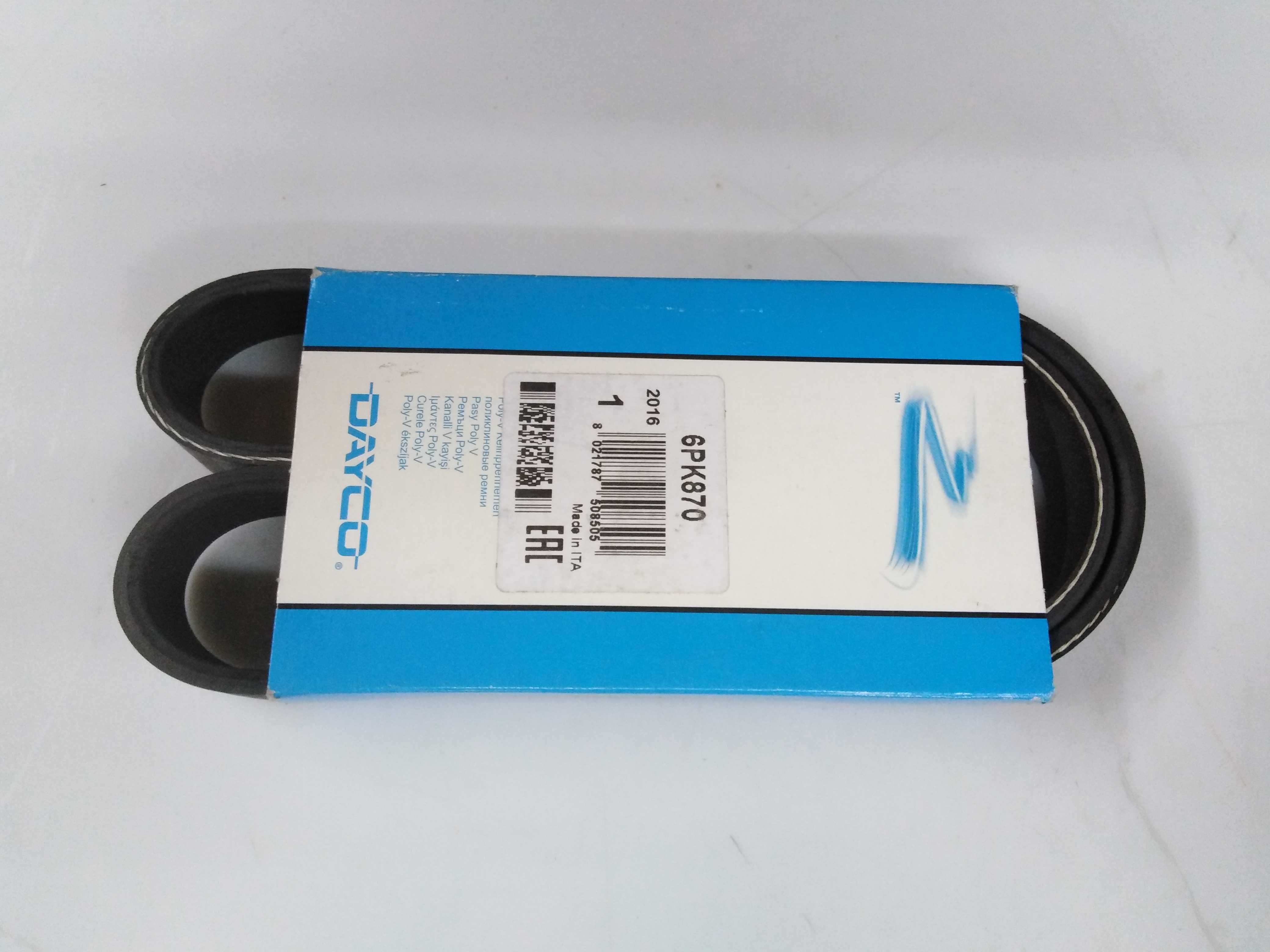 Dayco 6PK870 Ремінь поліклиновий — Фото №3 Dayco 6PK870 Ремінь поліклиновий — Фото №3