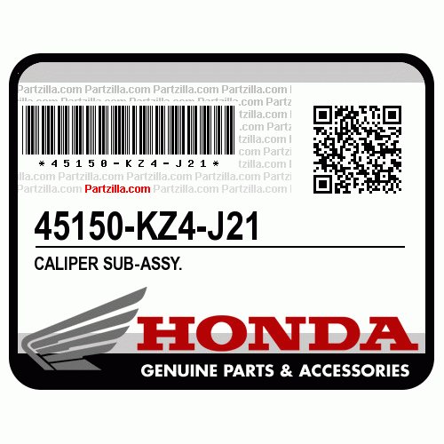 Honda 45150KZ4J21 Супорт гальмівний