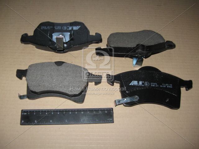 A.B.S. 37076 Brake pads A.B.S. 37076 Brake pads