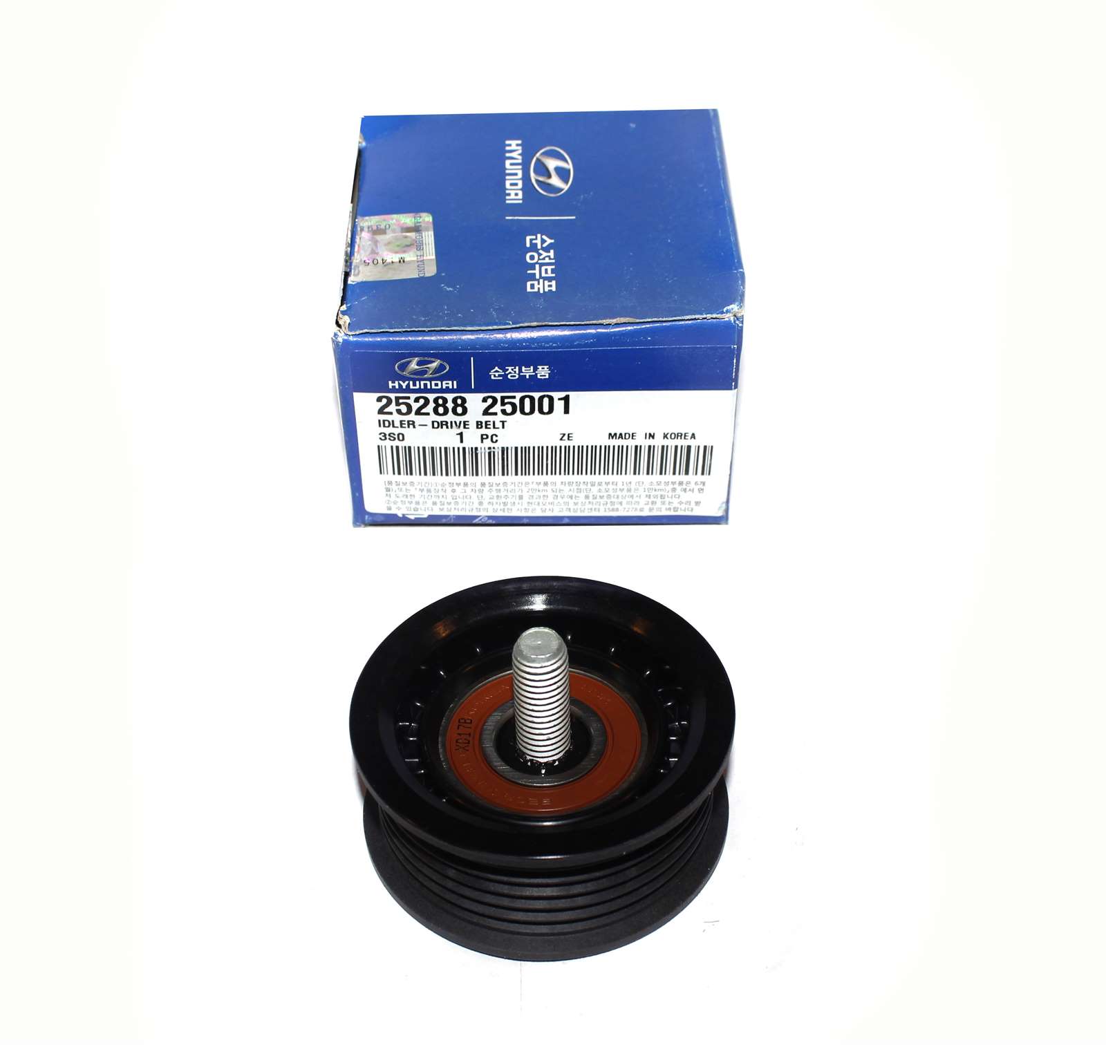 Hyundai/Kia 2528825001 Ролик натяжний ременя поліклинового Hyundai/Kia 2528825001 Ролик натяжний ременя поліклинового