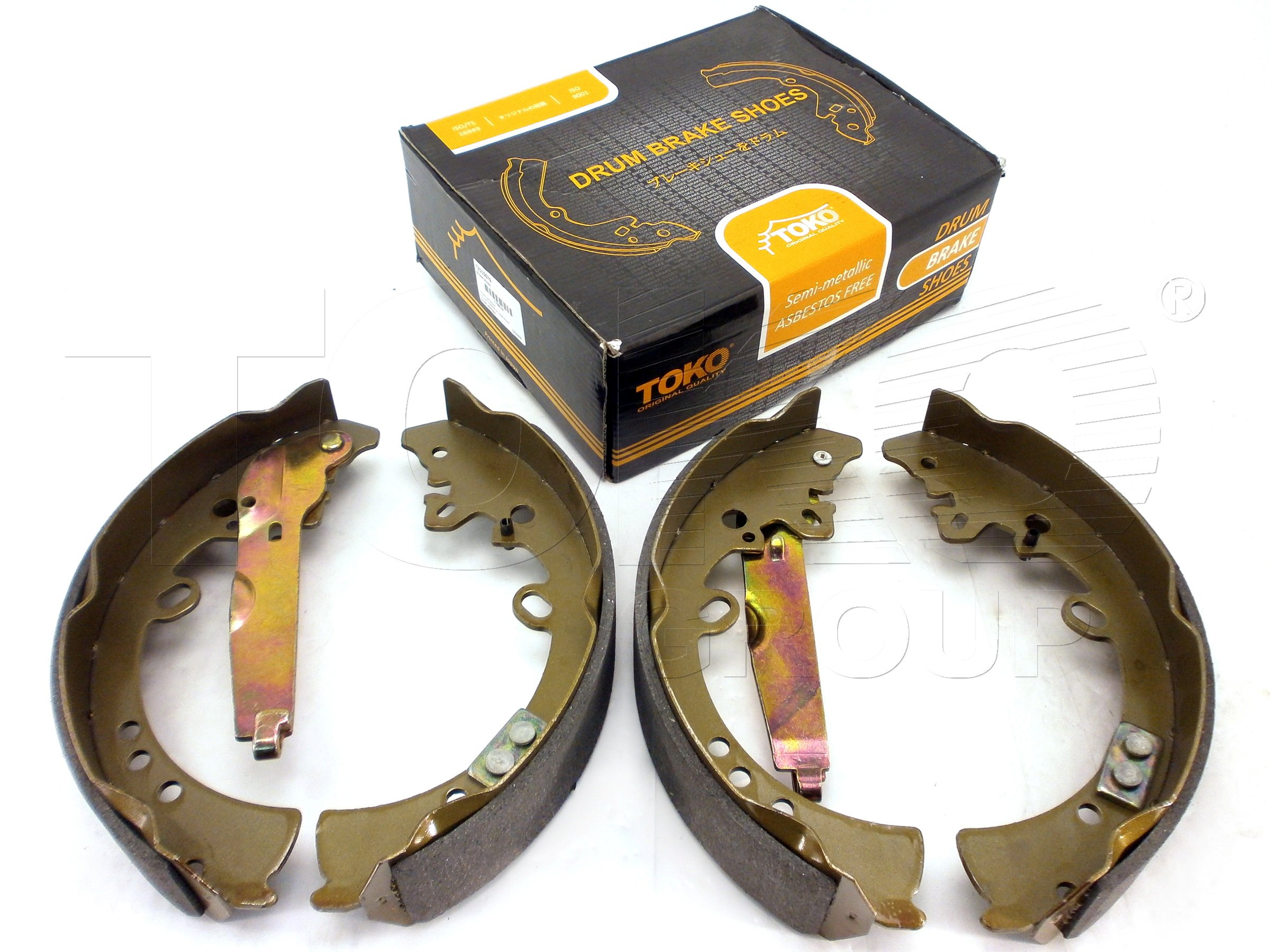 TOKO T2515076 Колодки гальмівні TOKO T2515076 Колодки гальмівні