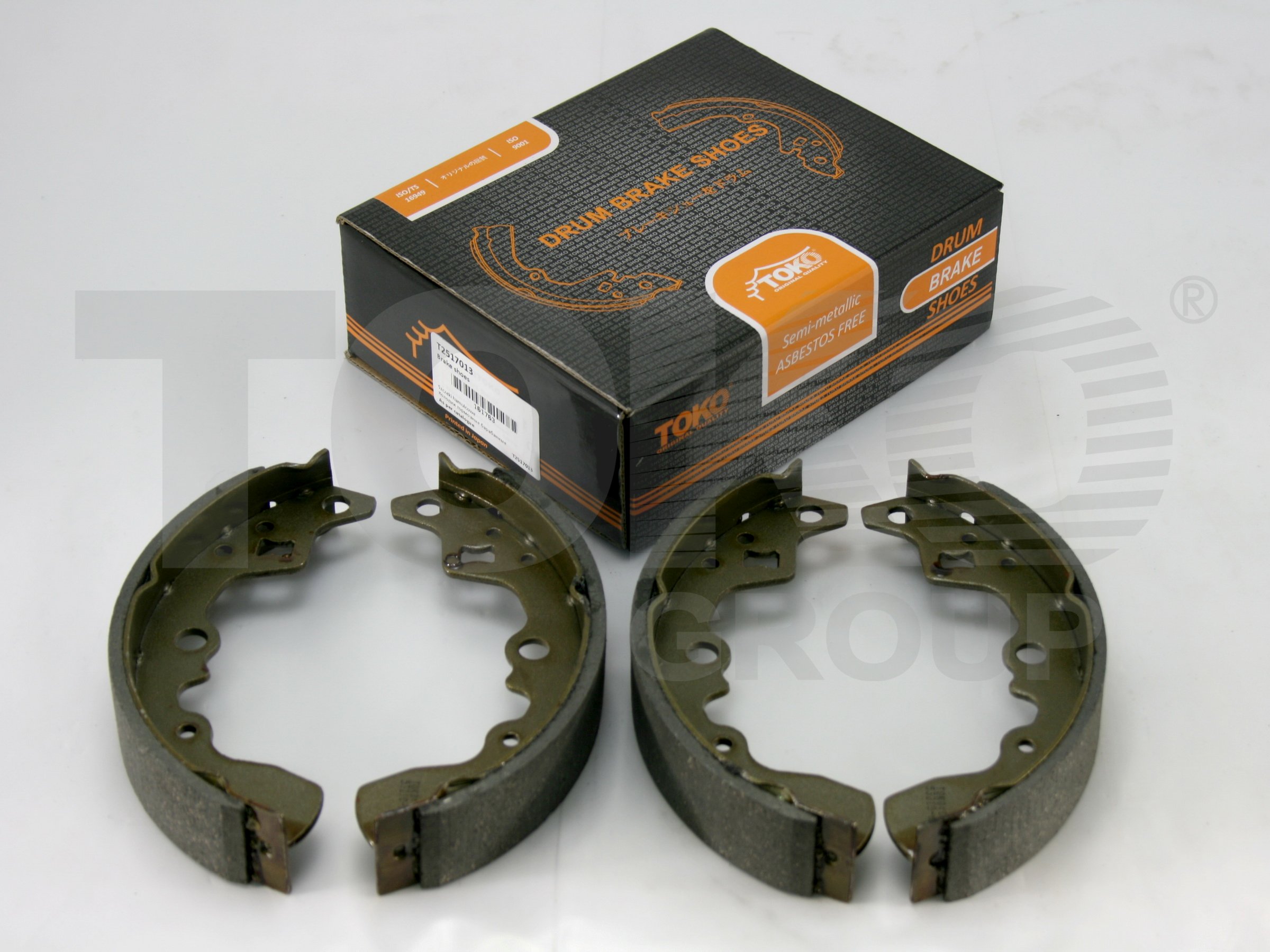 TOKO T2517013 Колодки гальмівні TOKO T2517013 Колодки гальмівні