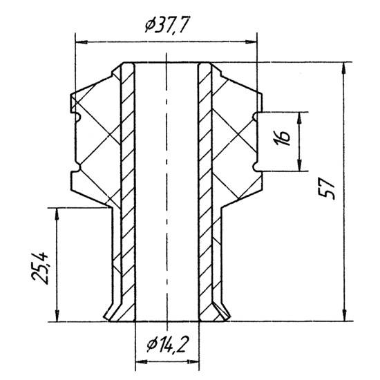 Metgum 0328 Втулка амортизатора Metgum 0328 Втулка амортизатора