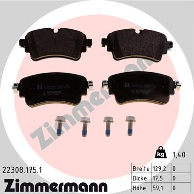 Otto Zimmermann 223081751 Brake pads Otto Zimmermann 223081751 Brake pads