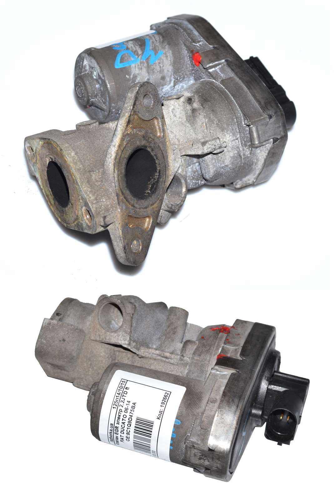 Fiat/Alfa/Lancia 9659694780 Клапан рециркуляції відпрацьованих газів Fiat/Alfa/Lancia 9659694780 Клапан рециркуляції відпрацьованих газів