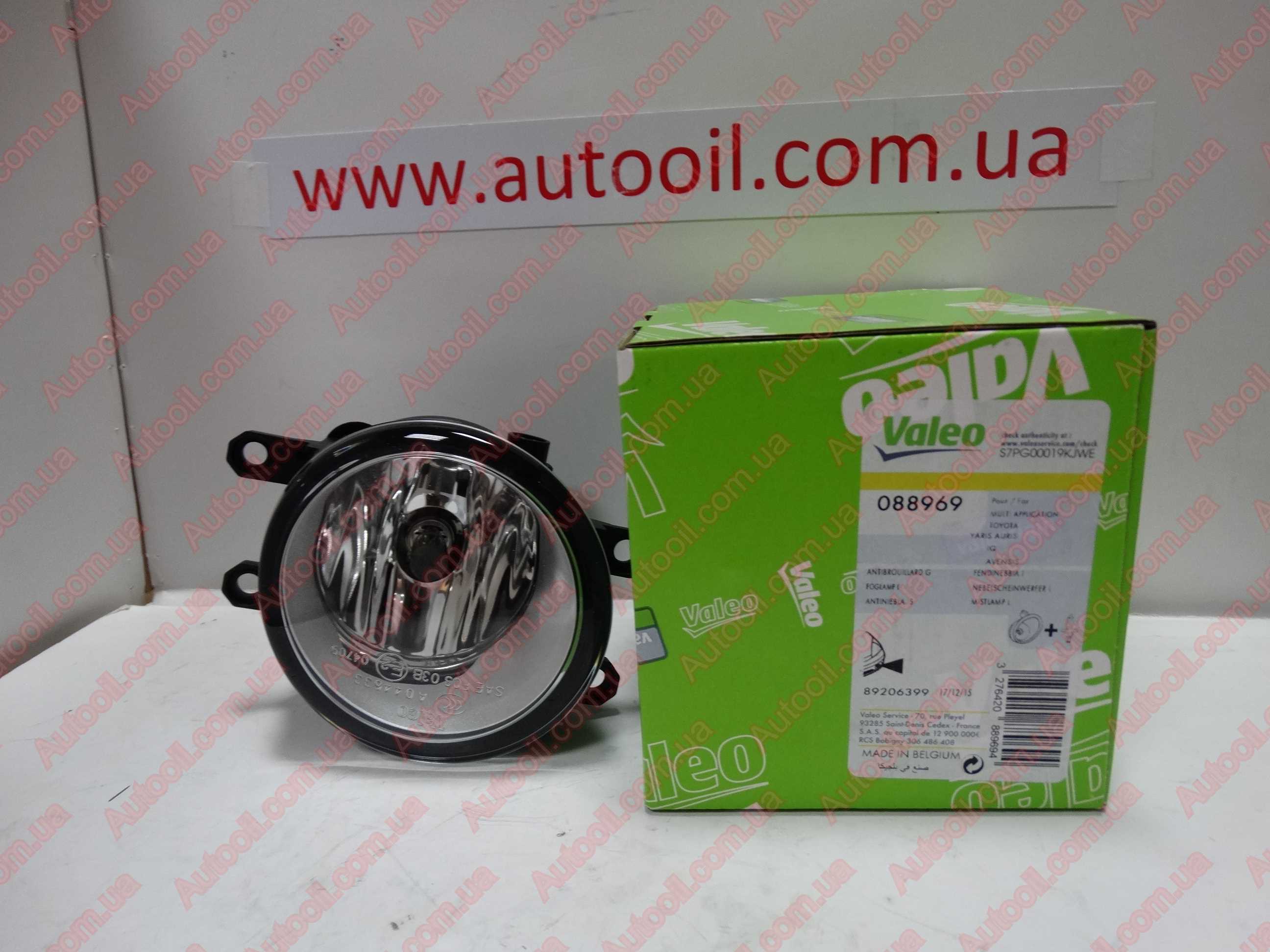 Valeo 088969 Фара протитуманна Valeo 088969 Фара протитуманна