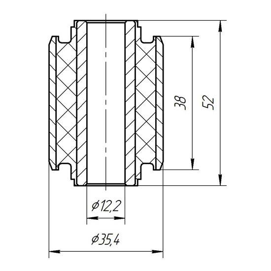 Metgum 0535 Сайлентблок