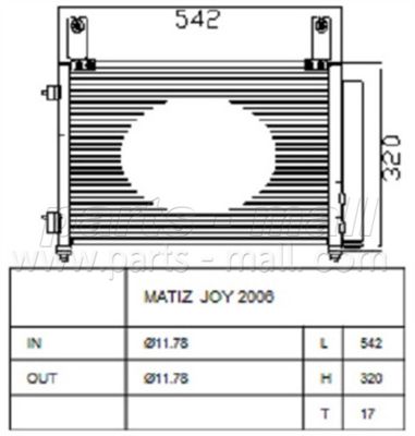 PMC PXNCC-022 Випаровувач кондиціонера