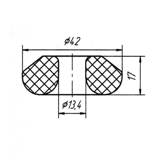 Metgum 0810 Втулка стабілізатора Metgum 0810 Втулка стабілізатора