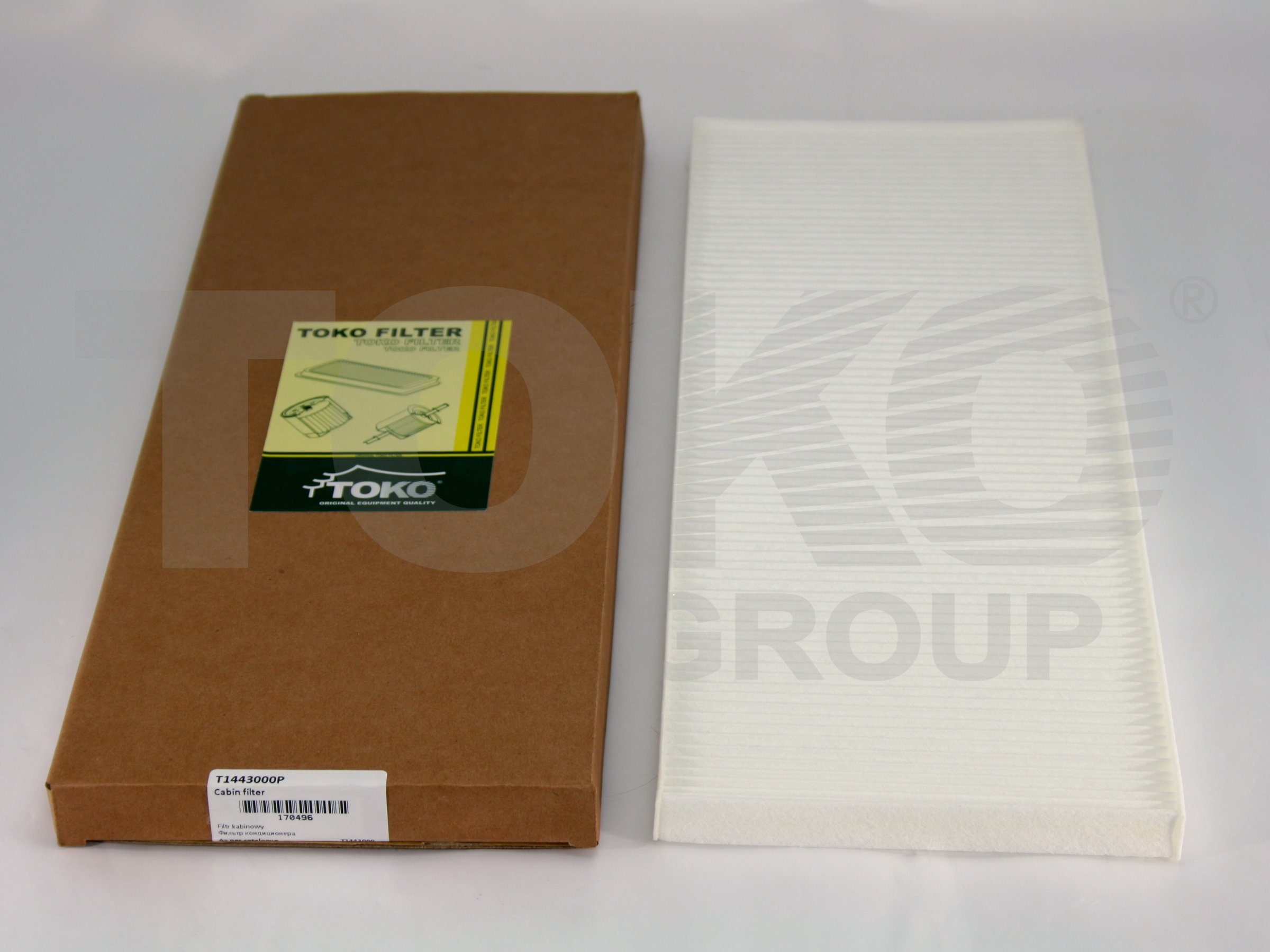 TOKO T1443000P Фільтр салона TOKO T1443000P Фільтр салона