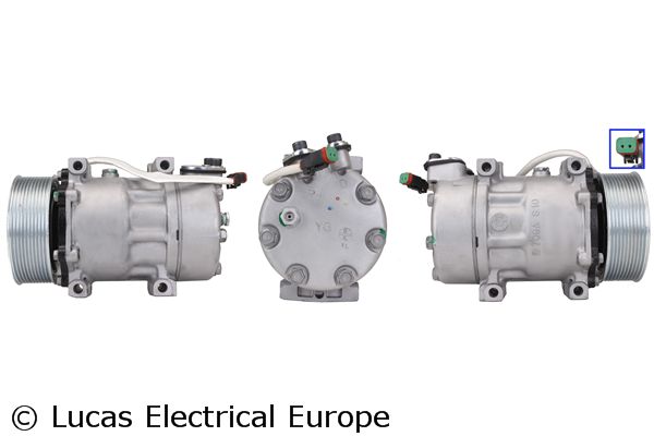 Lucas Electrical ACP01076 Compressor assy cooler