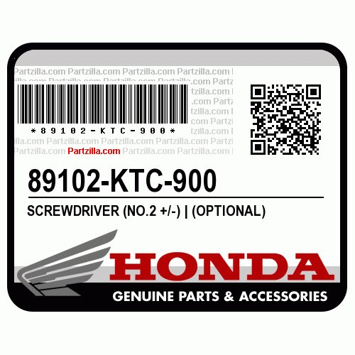 Honda 89102KTC900 Викрутка