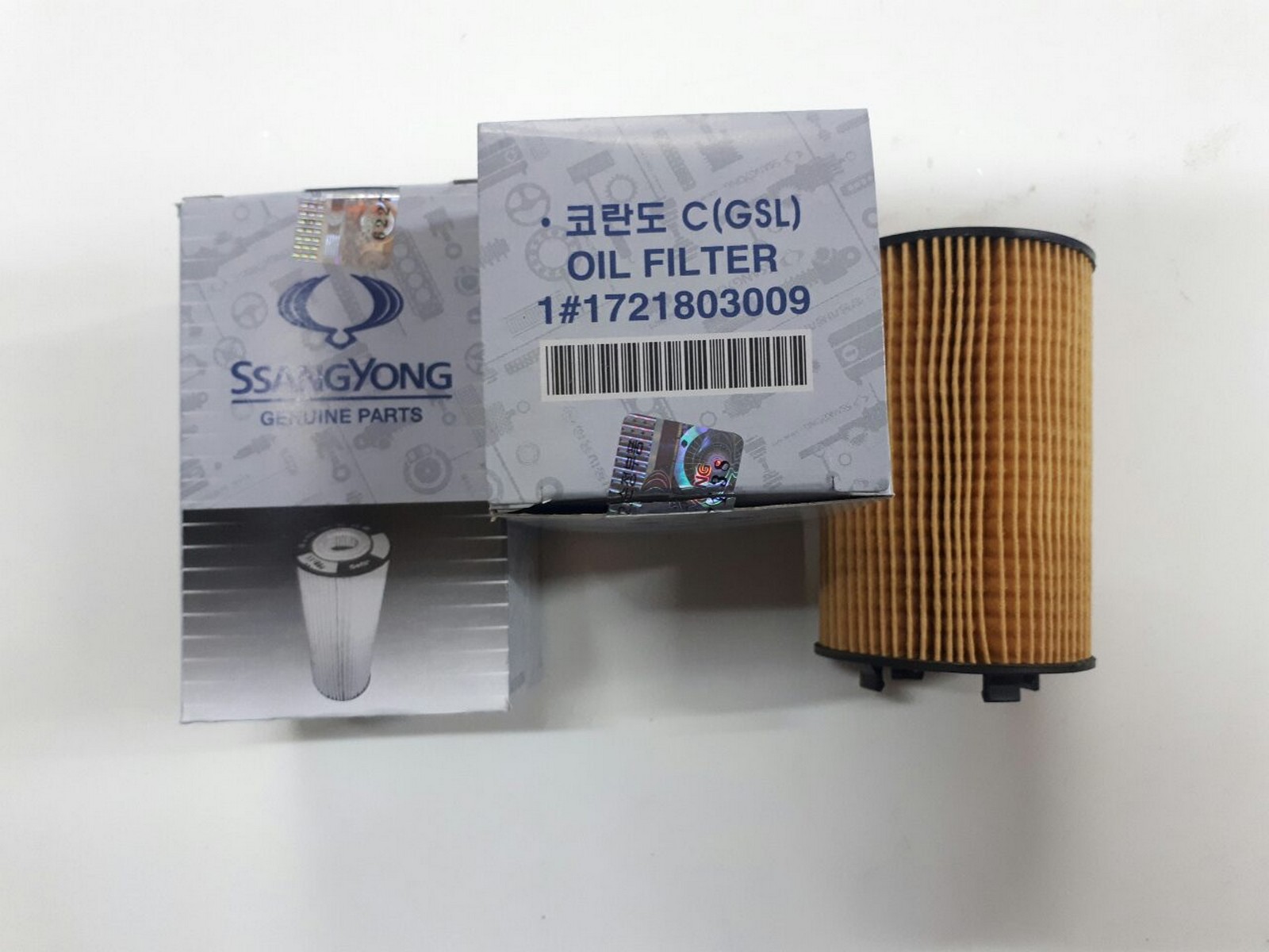 Ssangyong 1721803009 Фільтр масляний