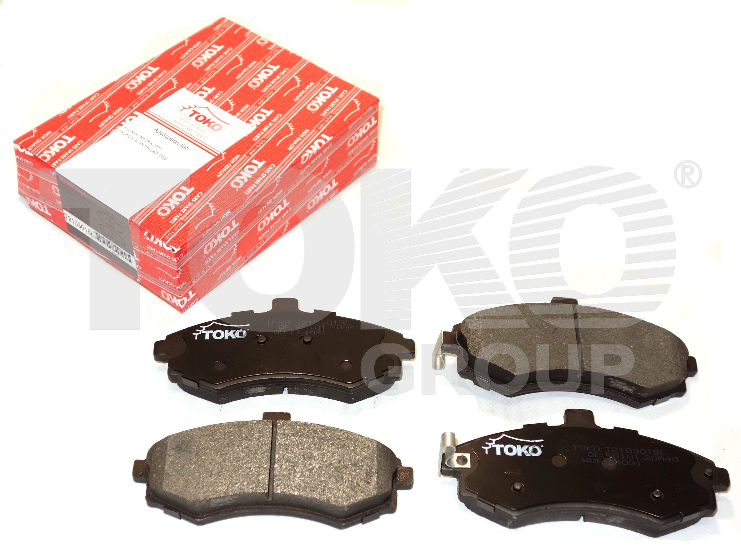 TOKO T2103015L Brake pads TOKO T2103015L Brake pads