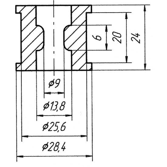 Metgum 1118 Bushing stabilizer Metgum 1118 Bushing stabilizer