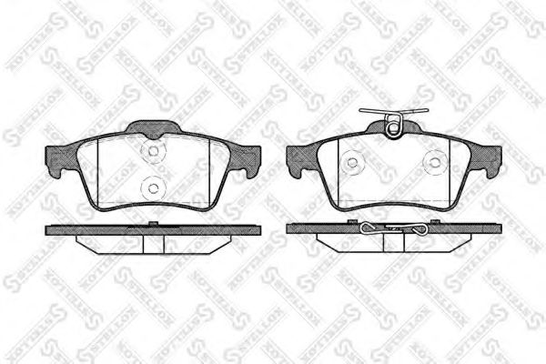Stellox 853 020-SX Brake pads