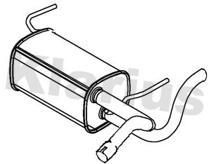 Klarius 221675 Schalldaempfer