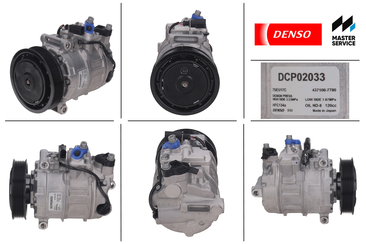 Denso DCP02033 Compressor assy cooler — Photo #2