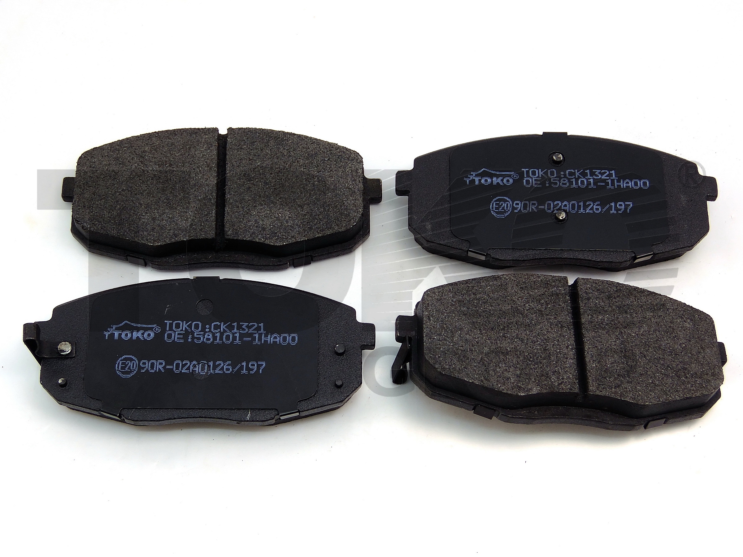 TOKO T2104021 Brake pads