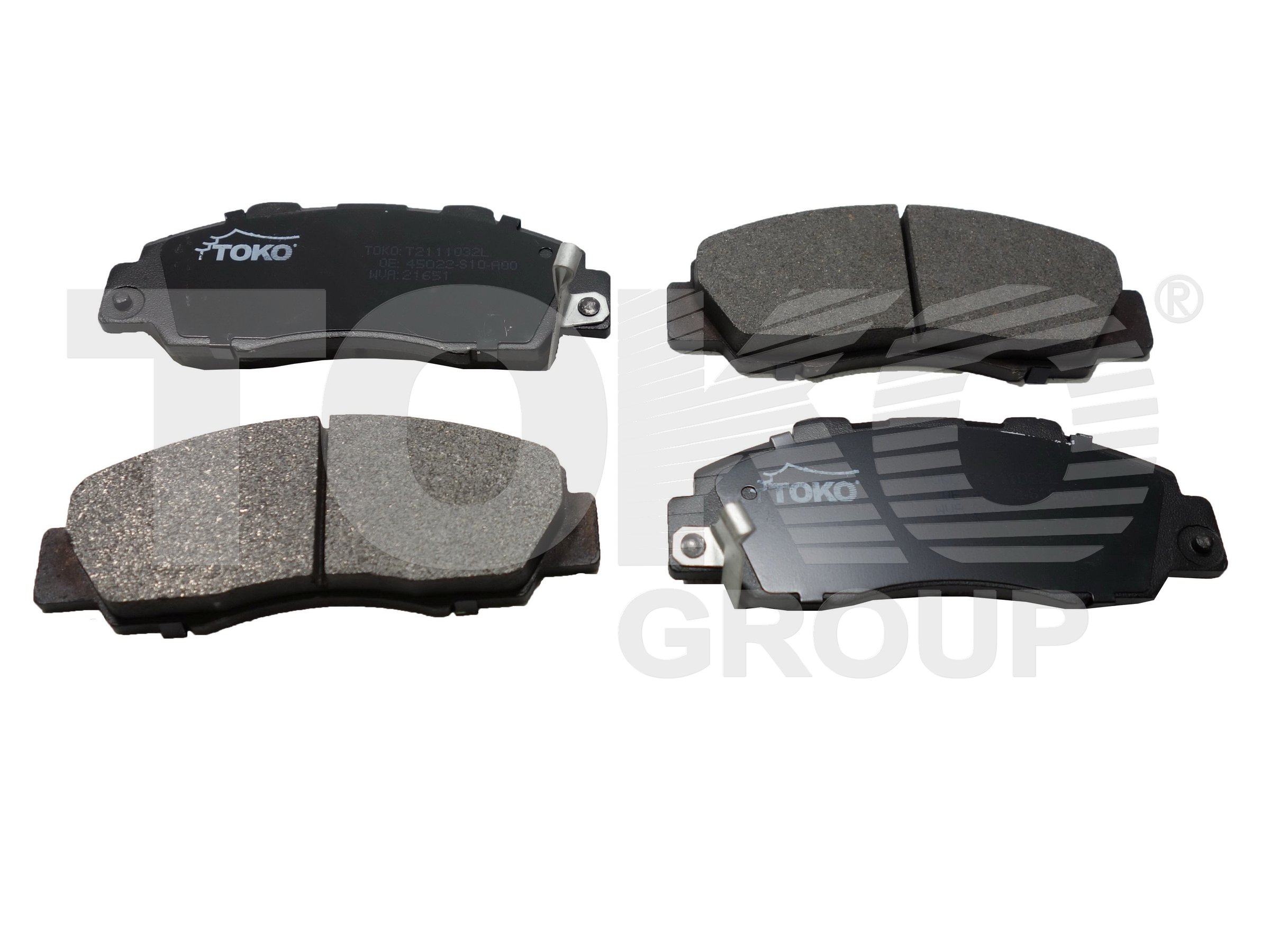TOKO T2111032L Колодки гальмівні TOKO T2111032L Колодки гальмівні