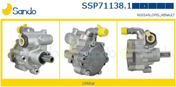 Sando SSP711381 Насос гідропідсилювача керма