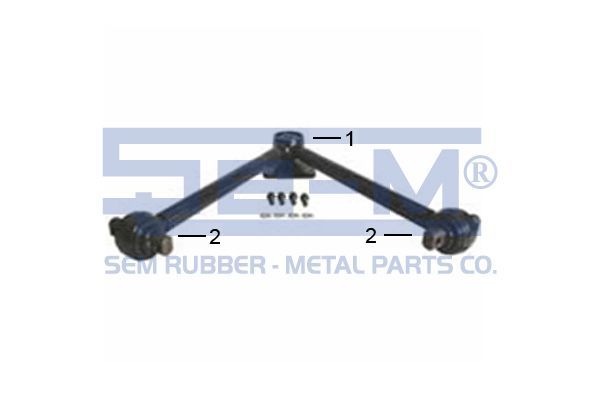 SEM 11249 Arm assy suspension SEM 11249 Arm assy suspension